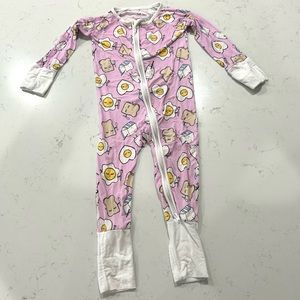 Little sleepies footie pajama, size 6-12 months